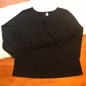 ON lace detailed Long Sleeve Top